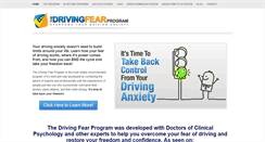 Desktop Screenshot of drivingfearhelp.com
