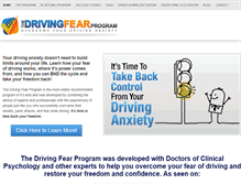 Tablet Screenshot of drivingfearhelp.com